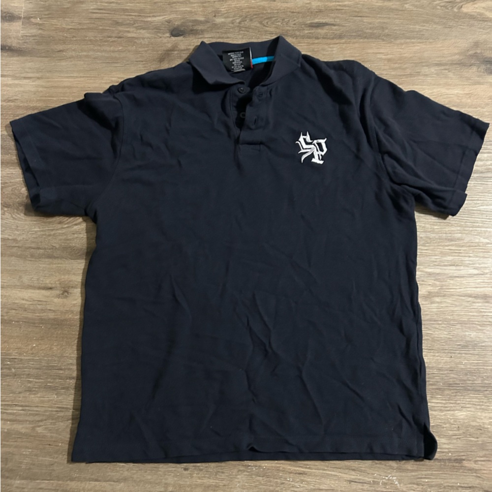 Under Armour Black Polo Shirt